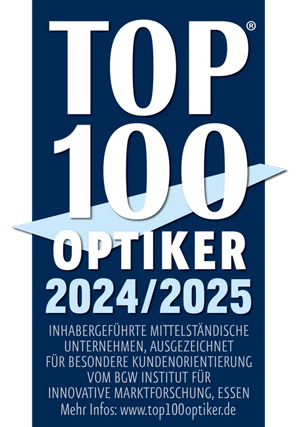 Auszeichnung TOP 100 Optiker 2024/2025
